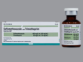 SULFAMETHOXAZOLE AND TRIMETHOPRIM 80 MG ML 16 MG ML INJECTION 0703950303