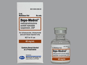 METHYLPREDNISOLONE ACETATE 40 MG ML INJECTION 0009028002