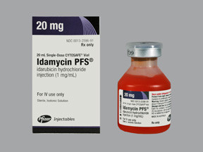 IDARUBICIN HYDROCHLORIDE 1 MG ML SOLUTION 0013259691