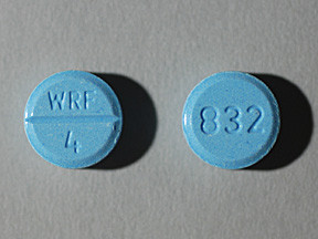 WARFARIN SODIUM 4 MG TABLET 0832121501