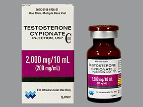 TESTOSTERONE CYPIONATE 200 MG ML INJECTION 0143972601